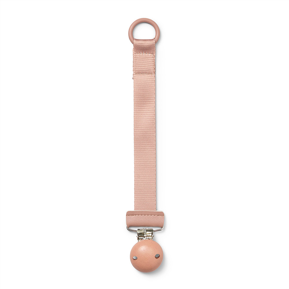 Attache-Tétine Bois - Rose poudré - Elodie Details