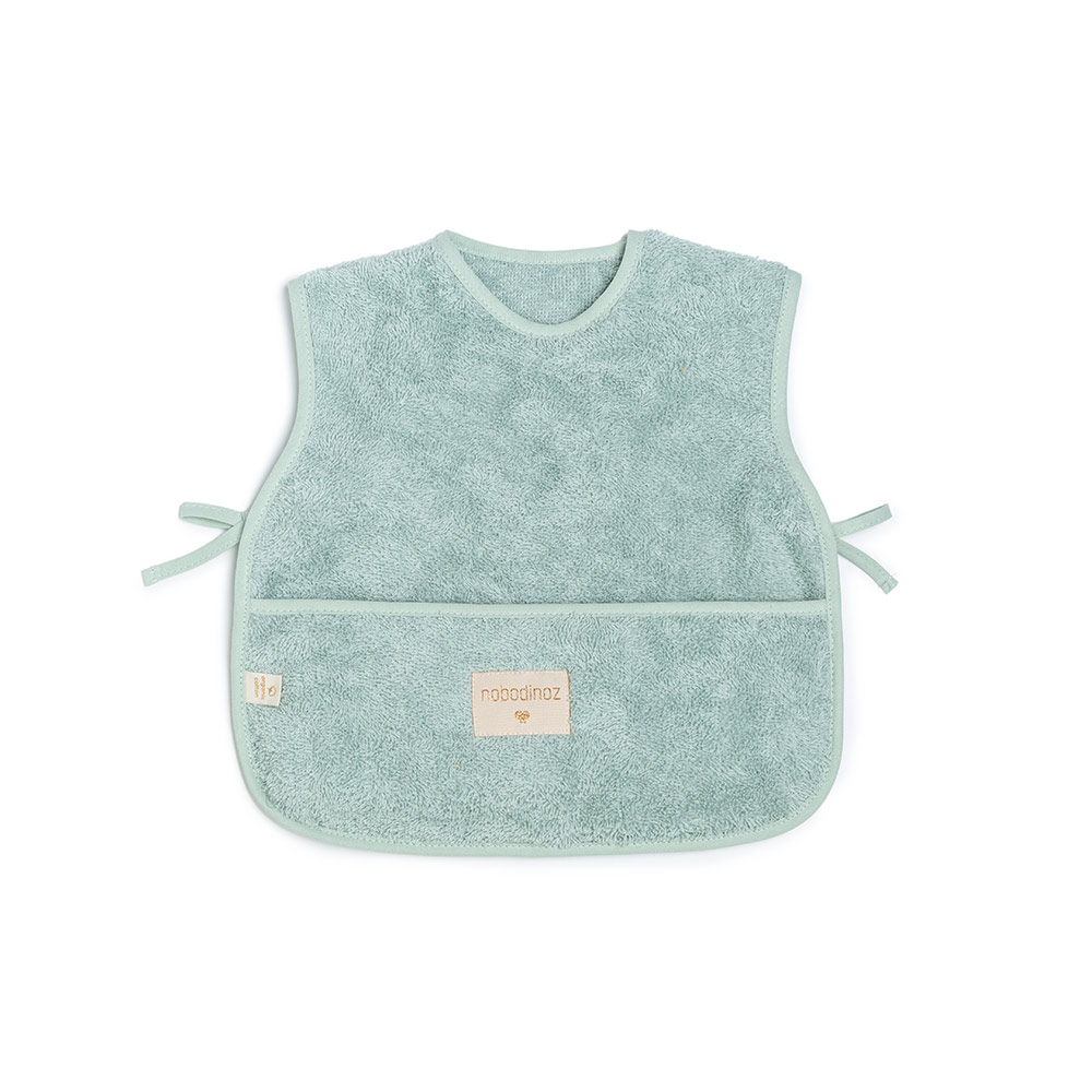 Bavoir Tablier So Cute - Vert celadon - Nobodinoz