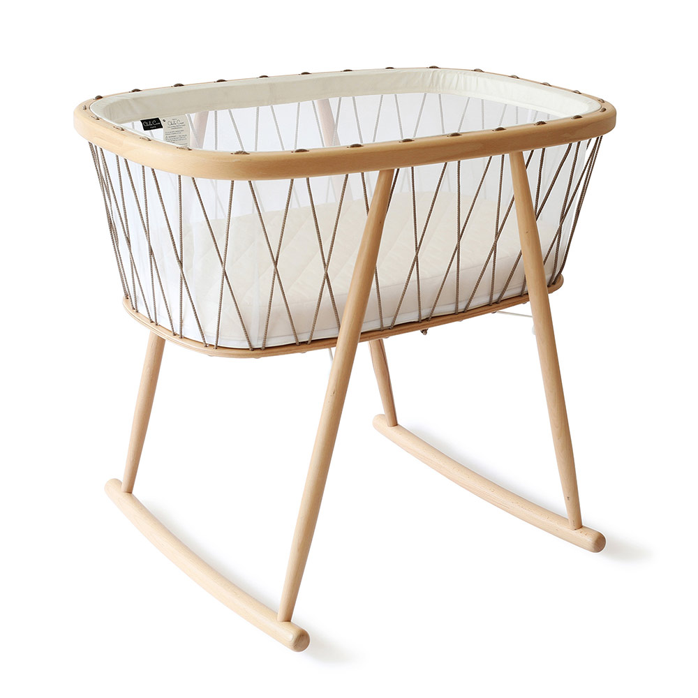 Berceau Kumi matelas coco naturel - Beige - Charlie Crane