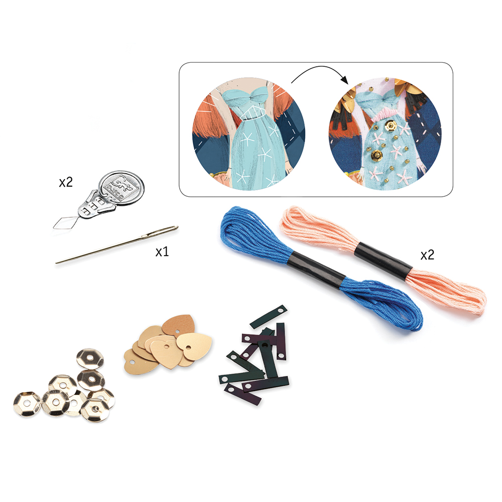 Broderie - Fashion Cocktail Djeco