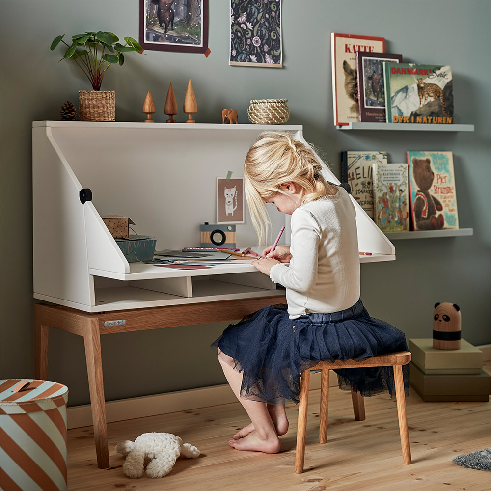 Bureau Luna - Blanc - Leander