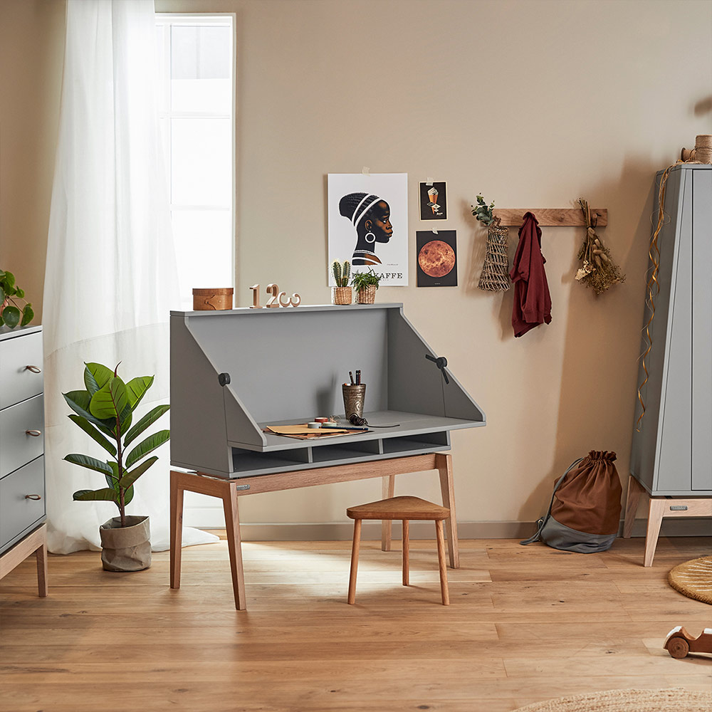 Bureau Luna - Gris - Leander