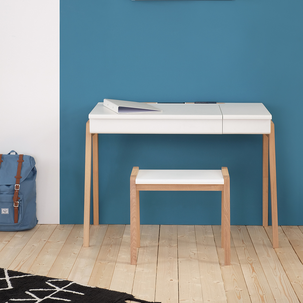 Bureau Enfant My Great Pupitre - Blanc - Jungle by Jungle