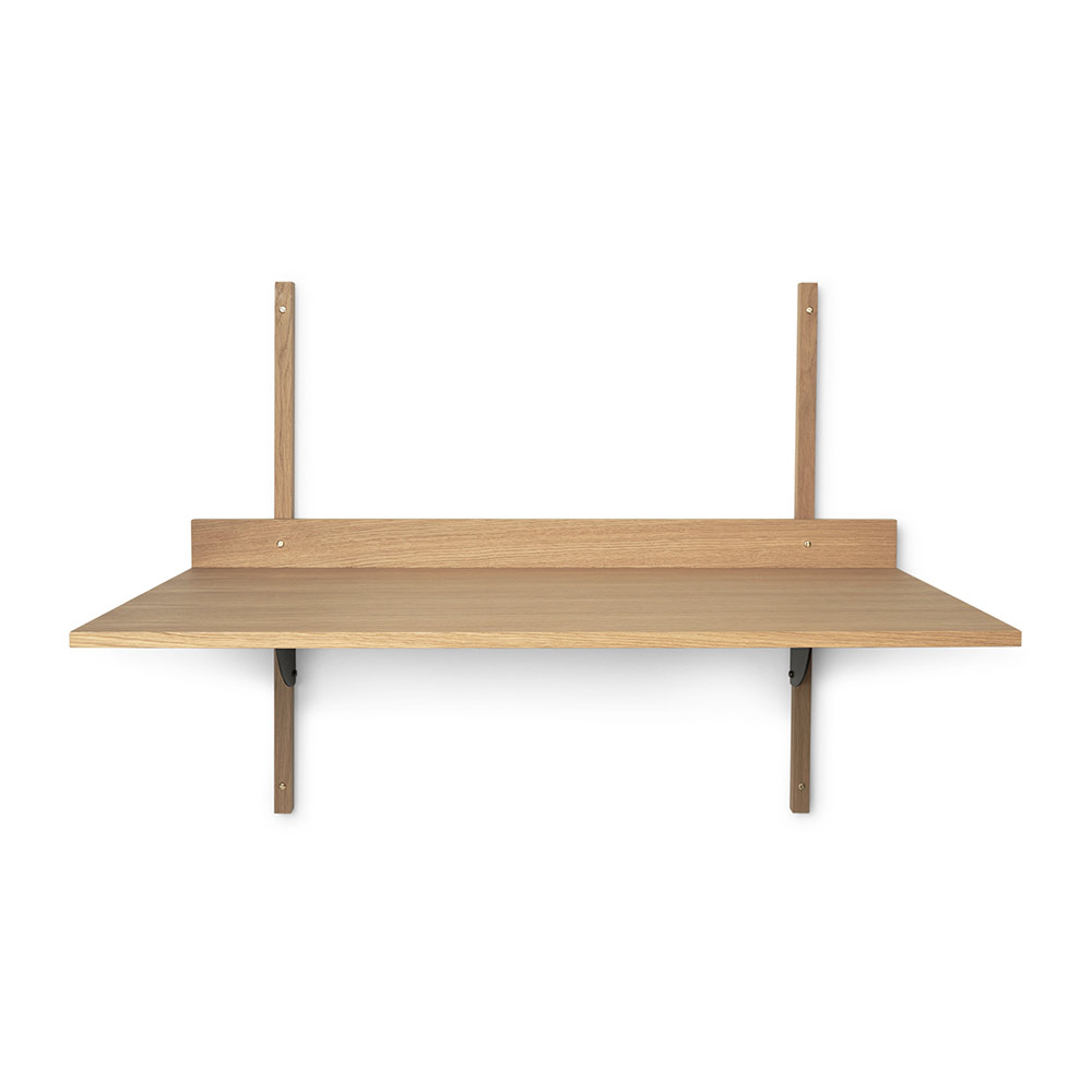 Bureau mural Sector - Chêne/Noir - Ferm Living