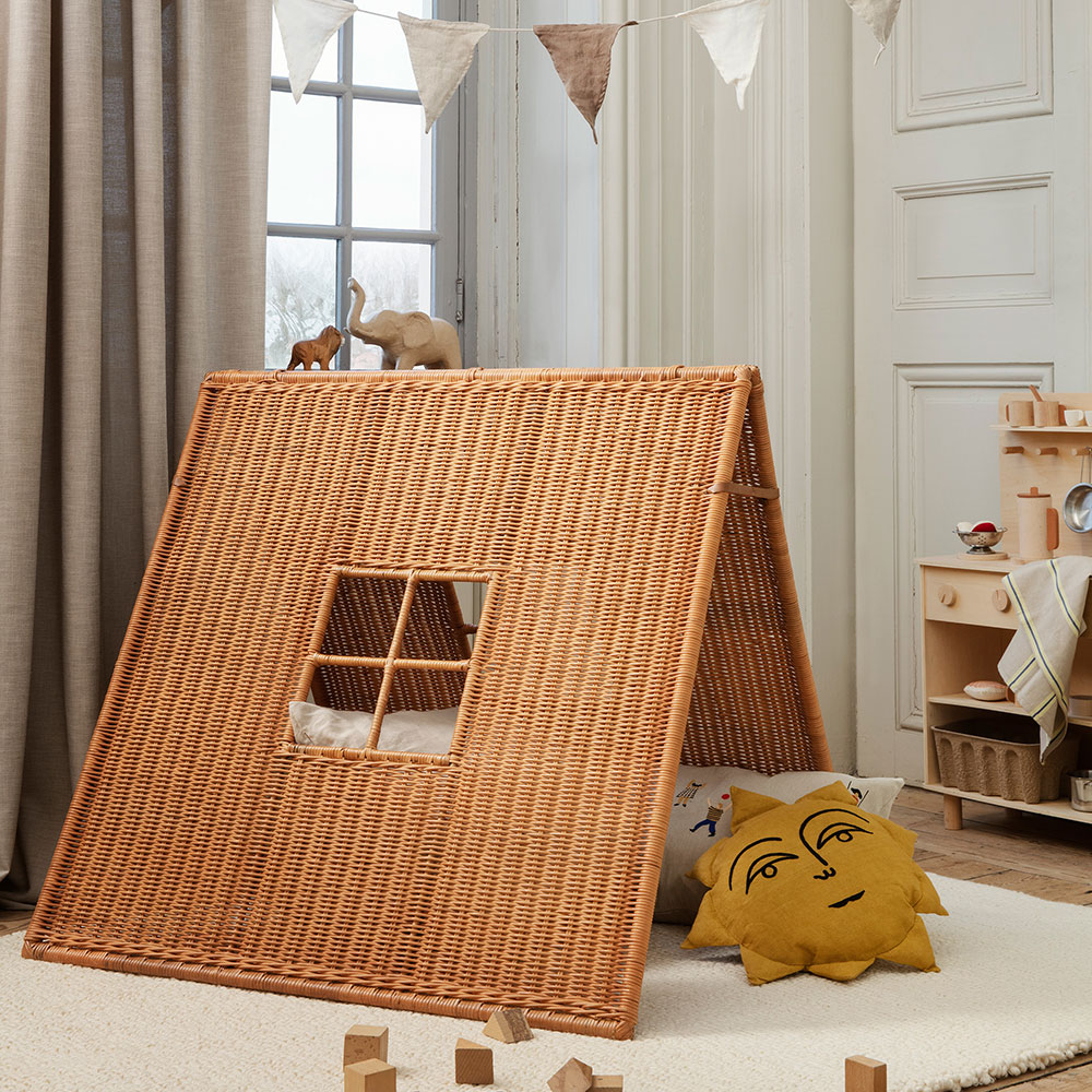 Tente Cabane en rotin Ferm Living