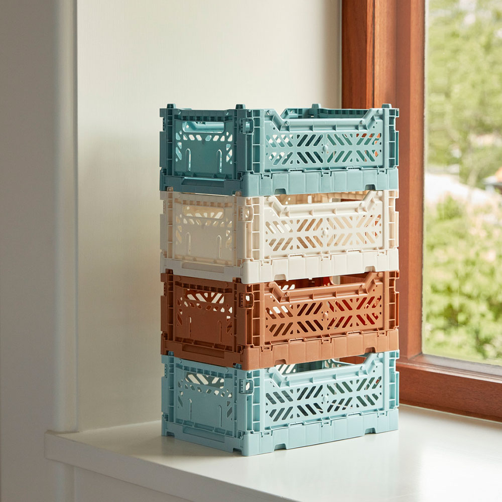 Caisse pliable Aykasa S - Bleu Arctique - Hay