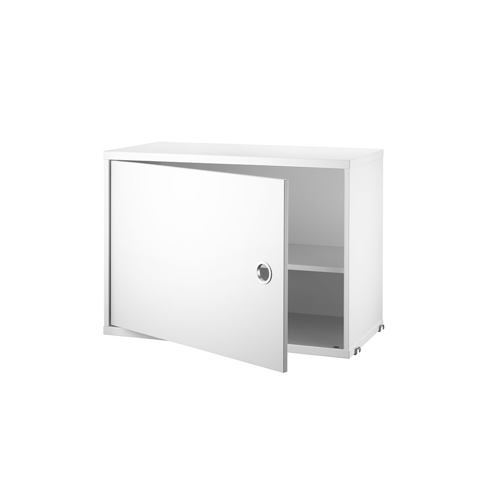 Caisson 1 porte 58 x 30 cm - Blanc - String Furniture