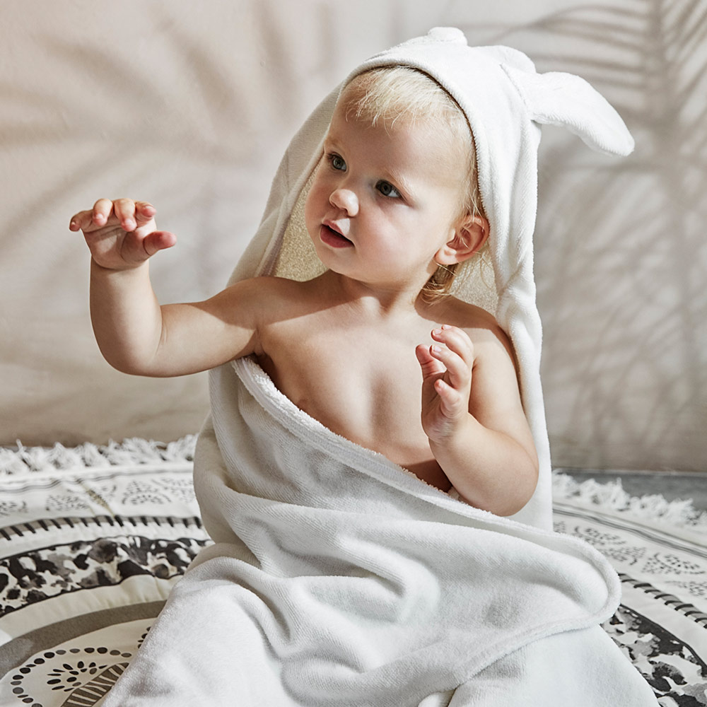 Cape de Bain Lapin - Vanille - Elodie Details