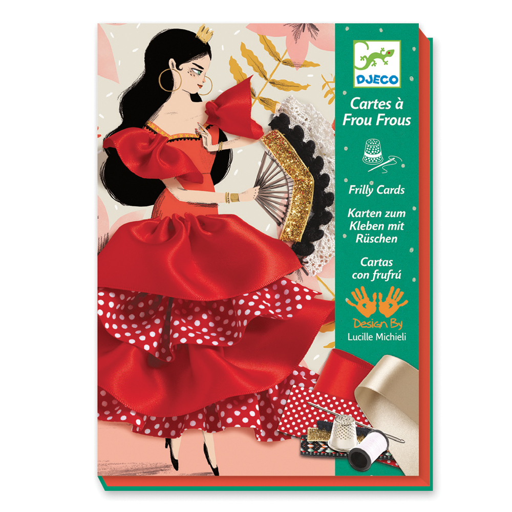Cartes à frou frous - Flamenco - Djeco