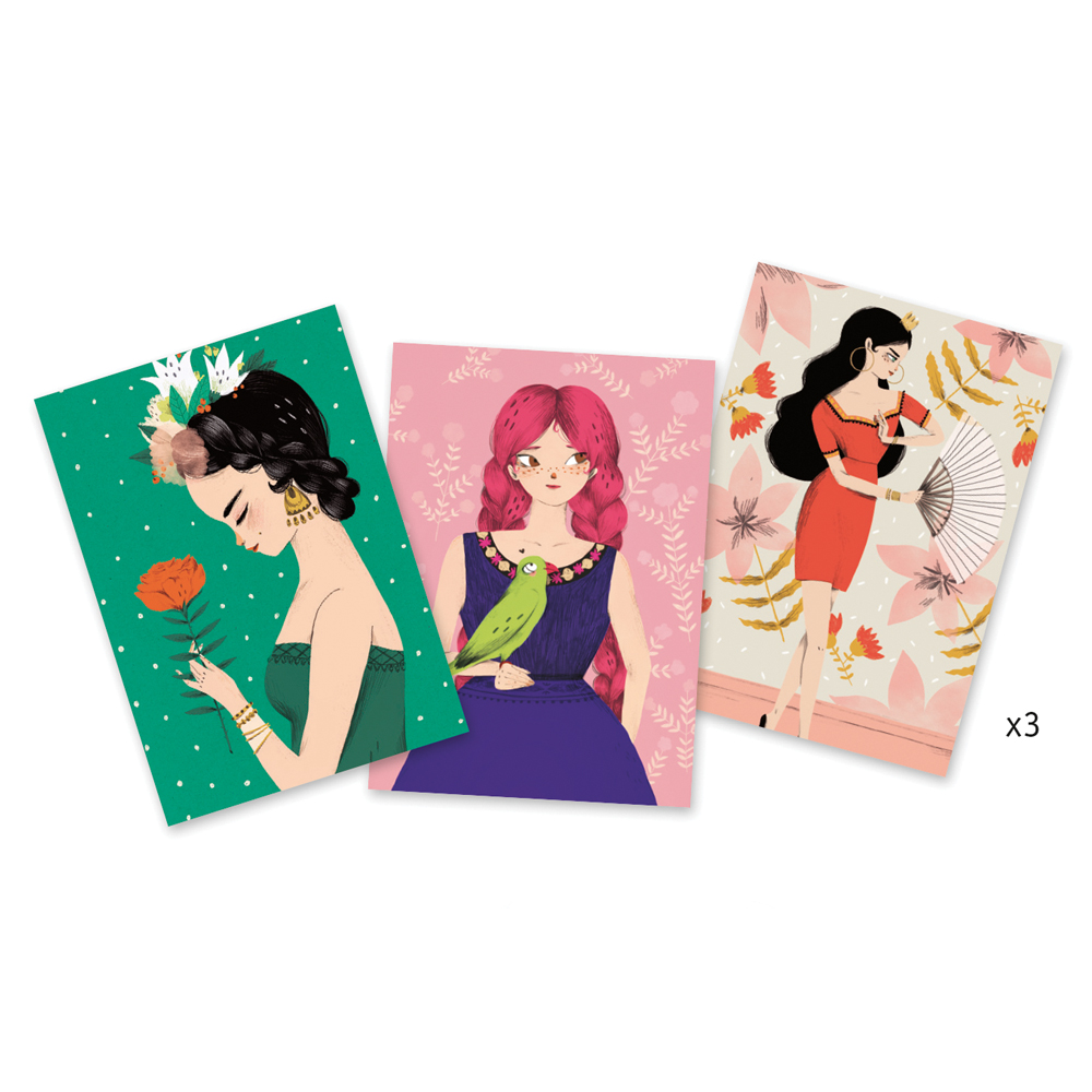 Cartes à frou frous - Flamenco - Djeco