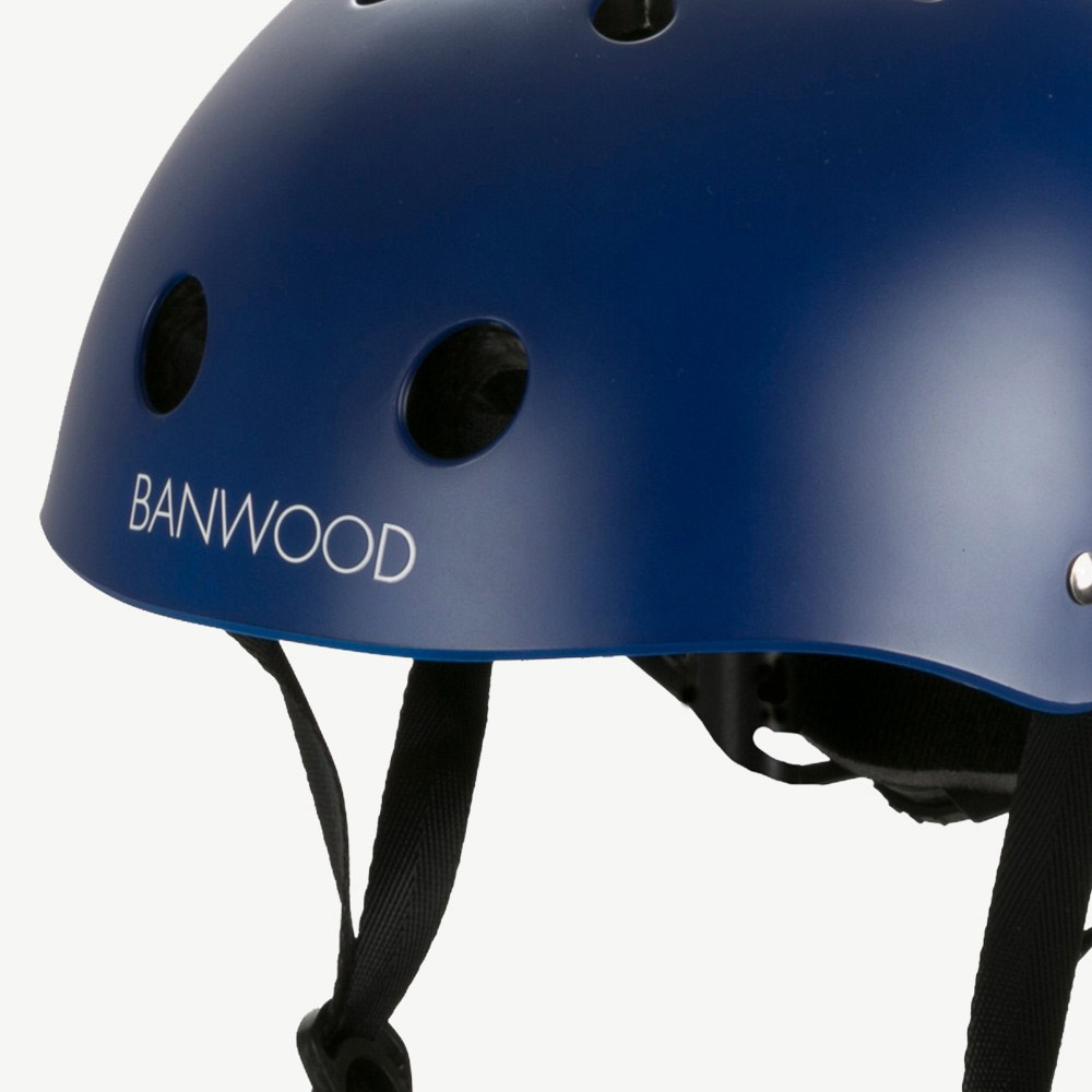 Casque enfant pour vélo - Bleu marine - Banwood