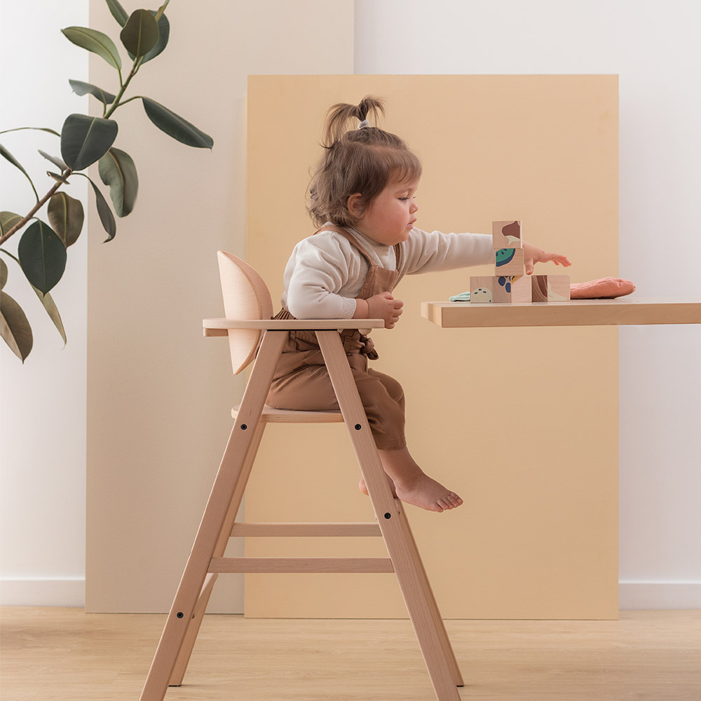Chaise Haute Growing Green - Hêtre - Nobodinoz