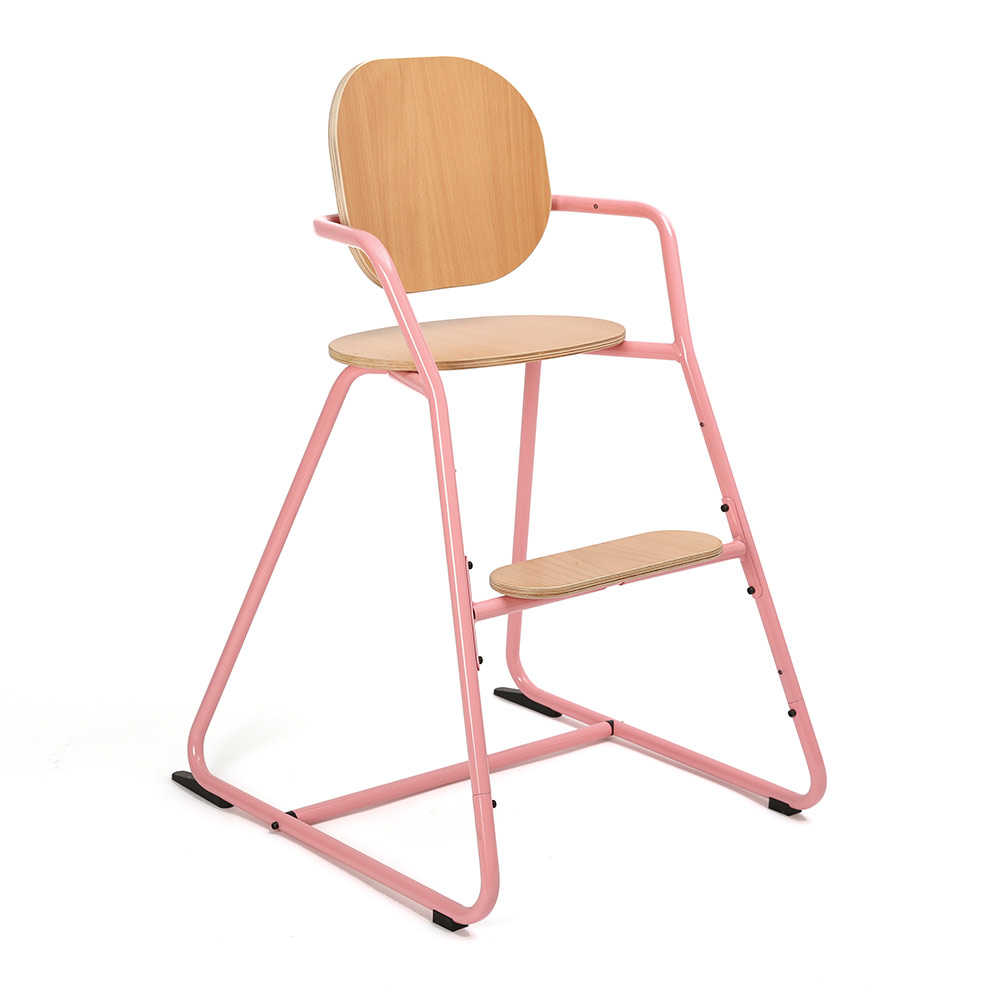 Chaise haute évolutive Tibu - Rose - Charlie Crane