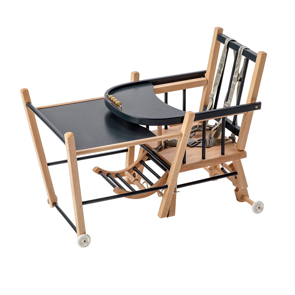Chaise Haute transformable Marcel - Anthracite Combelle