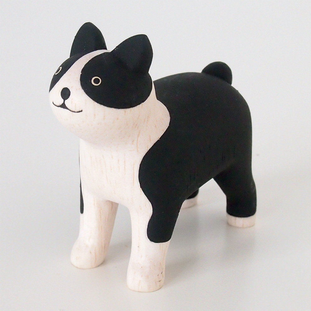 Figurine chien Boston Terrier Polepole Animal T-Lab