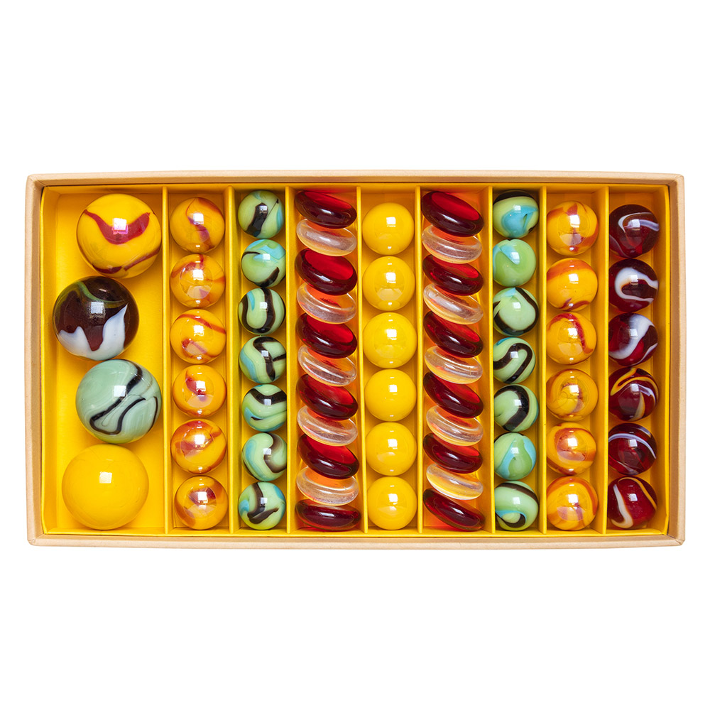Coffret de 64 Billes Dragon - Yuzu - Billes and Co