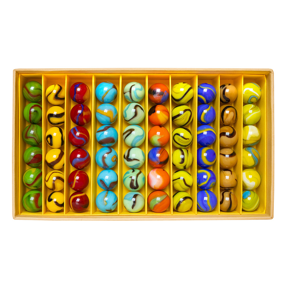 Coffret de 60 Billes - Jungle - Billes and Co