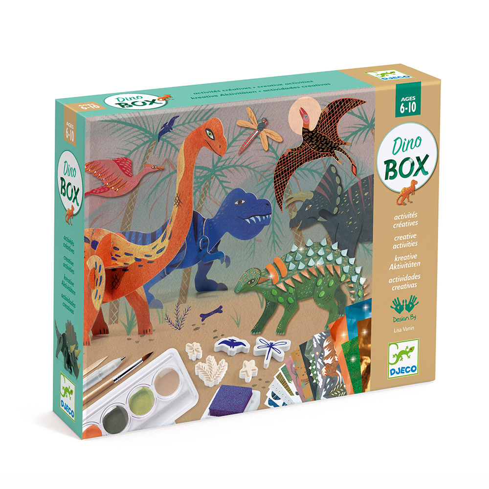 Coffret Multi Activités - Dino Box - Djeco