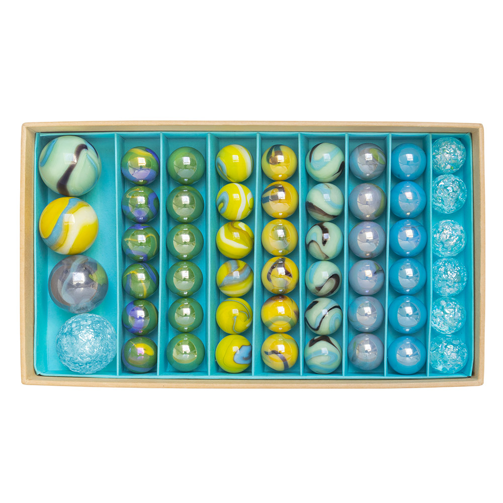 Coffret de 52 Billes - Papillons - Billes and Co