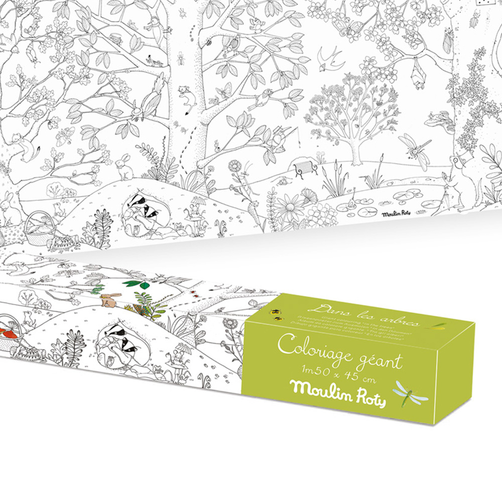 Coloriage Géant Le Botaniste - Moulin Roty
