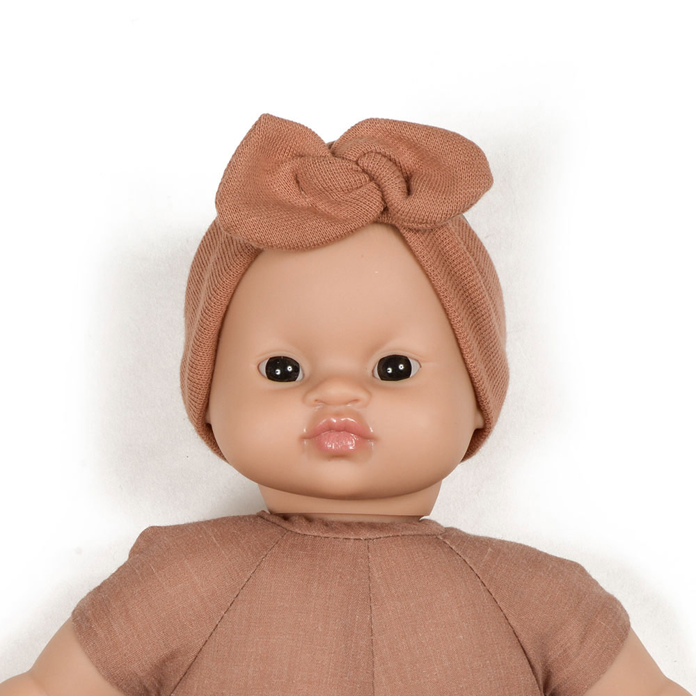 Combinaison Lili et headband Poupon Babies - Cassonade Minikane