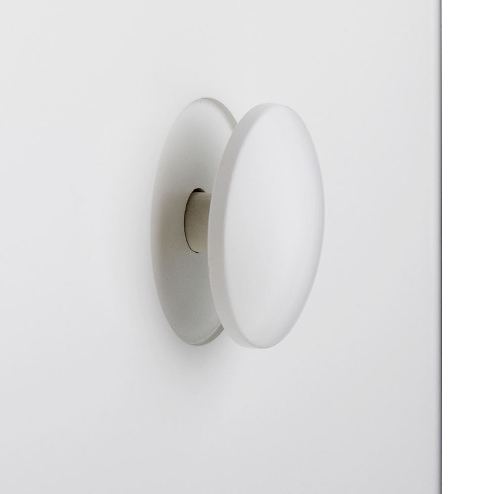 Commode avec grand plan à langer Wood - Blanc - Oliver Furniture