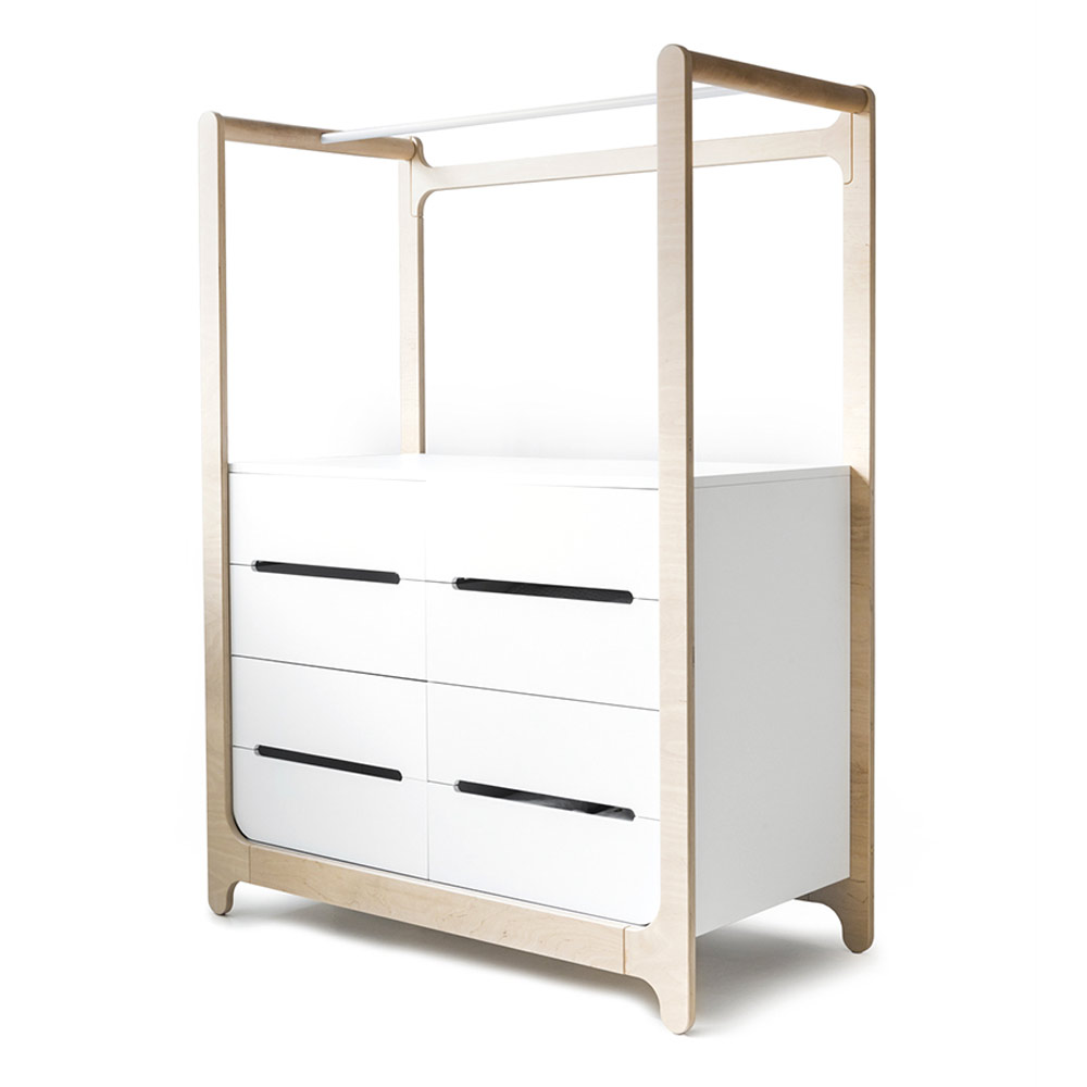 Commode H Dresser - Blanc - Rafa Kids