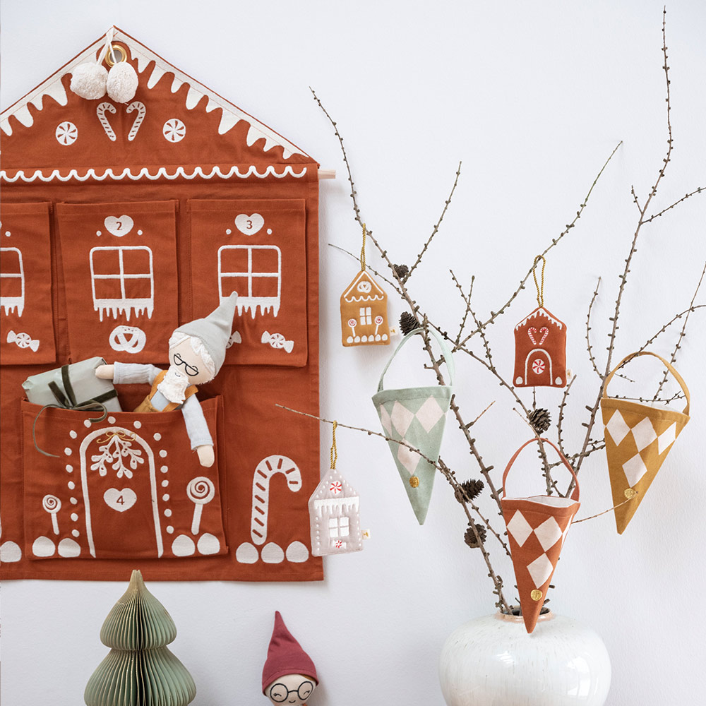 Set de 3 cornets de Noël - Diamonds Fabelab