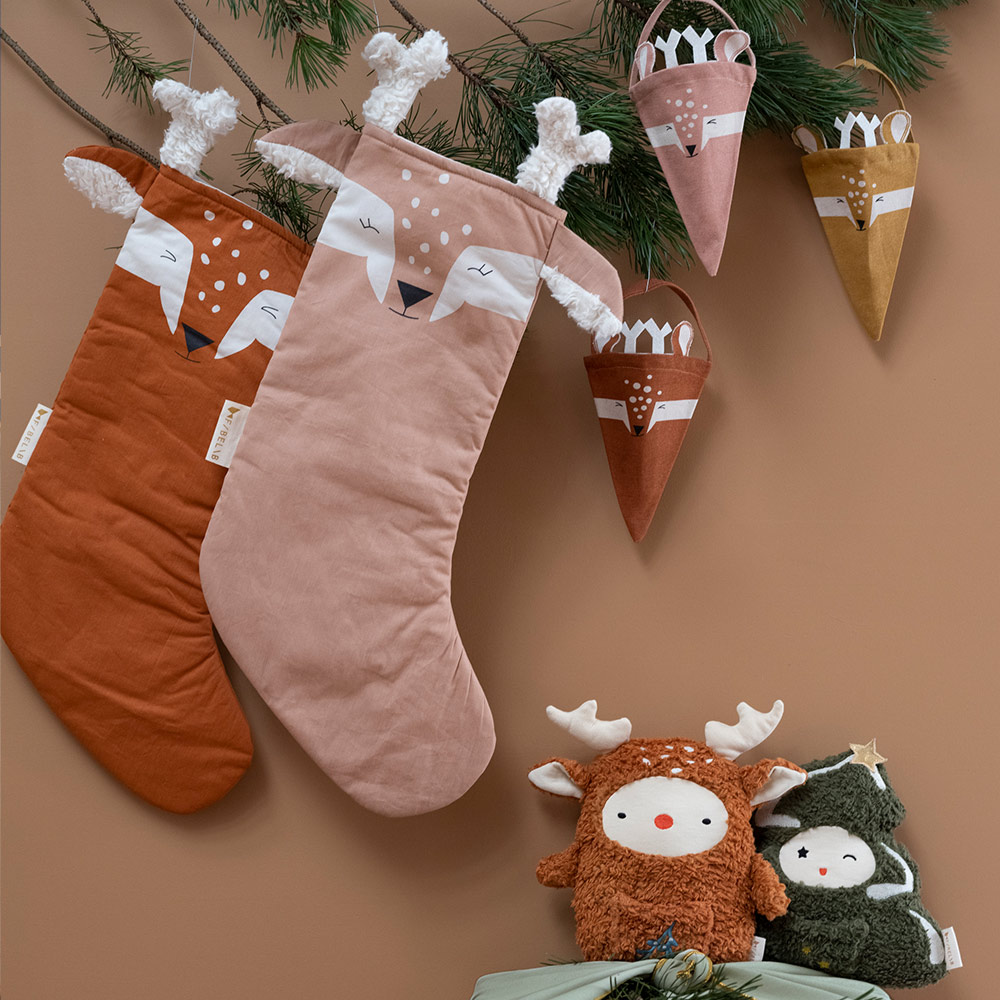 Set de 3 cornets de Noël - Rennes Fabelab