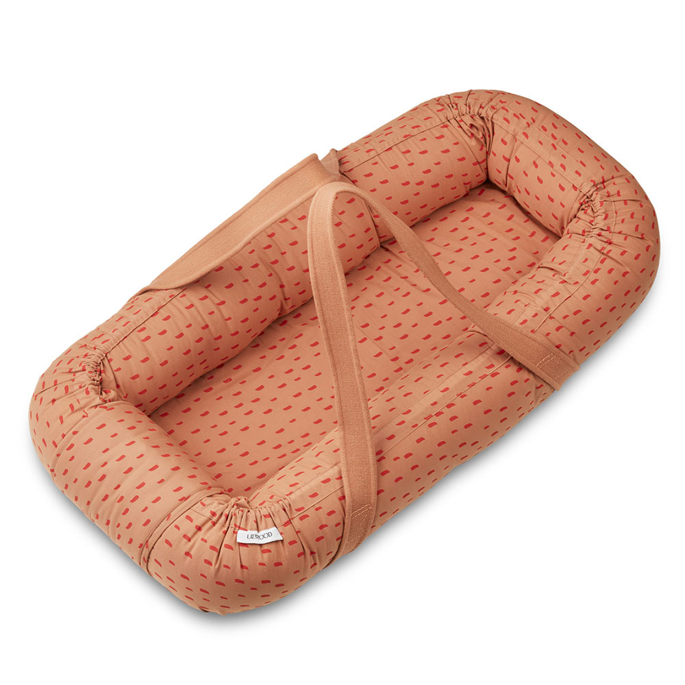 Couffin bébé Gro Babylift Graphic Stroke - Rose Tuscany - Liewood