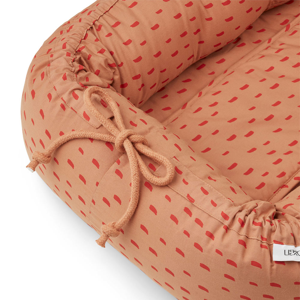 Couffin bébé Gro Babylift Graphic Stroke - Rose Tuscany - Liewood