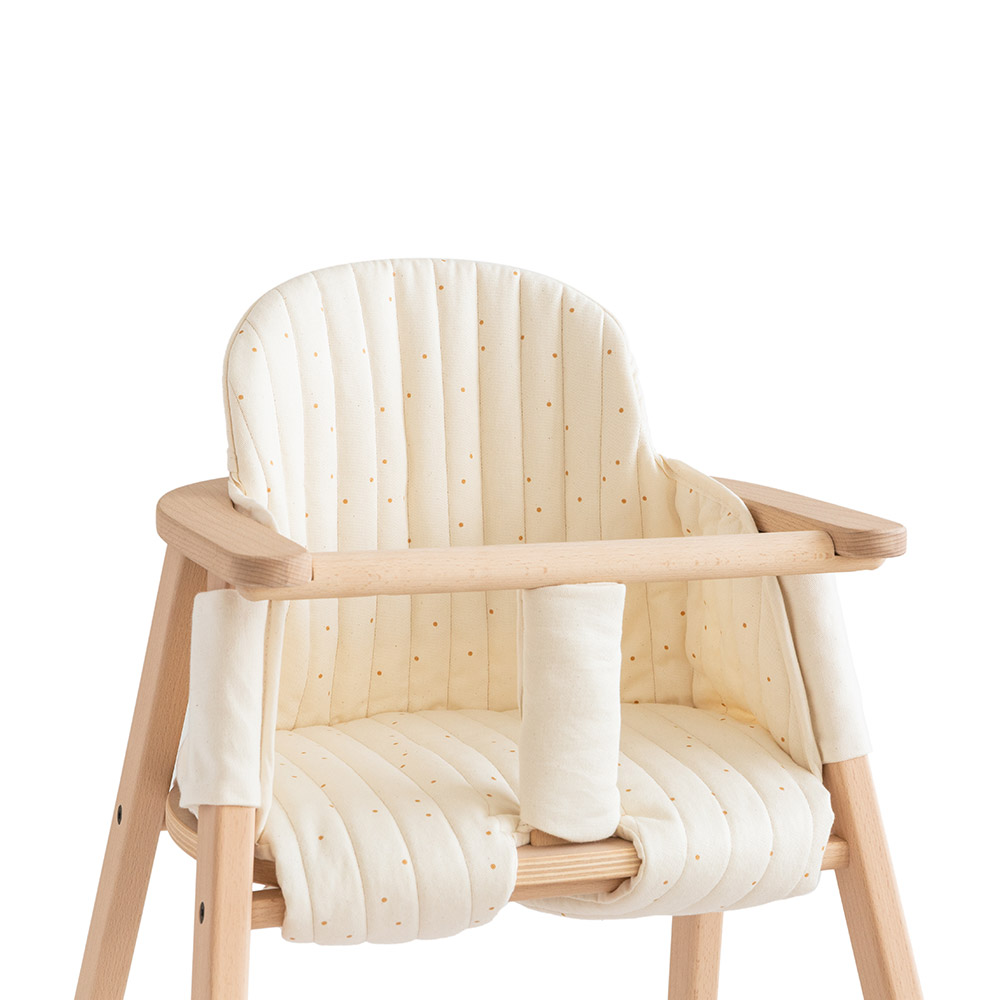 Assise pour Chaise Haute Growing Green - Sweet Dots - Nobodinoz