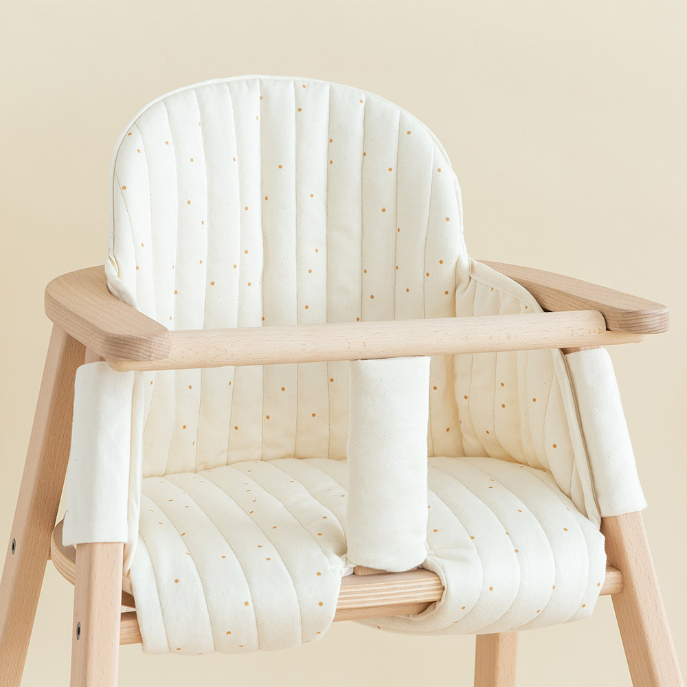Assise pour Chaise Haute Growing Green - Sweet Dots - Nobodinoz