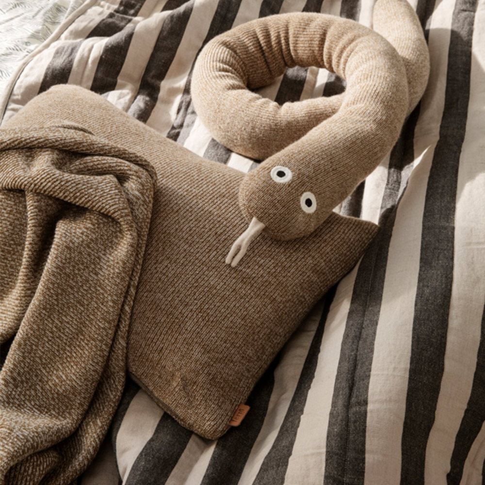 Coussin Roy en laine Merinos Ferm Living