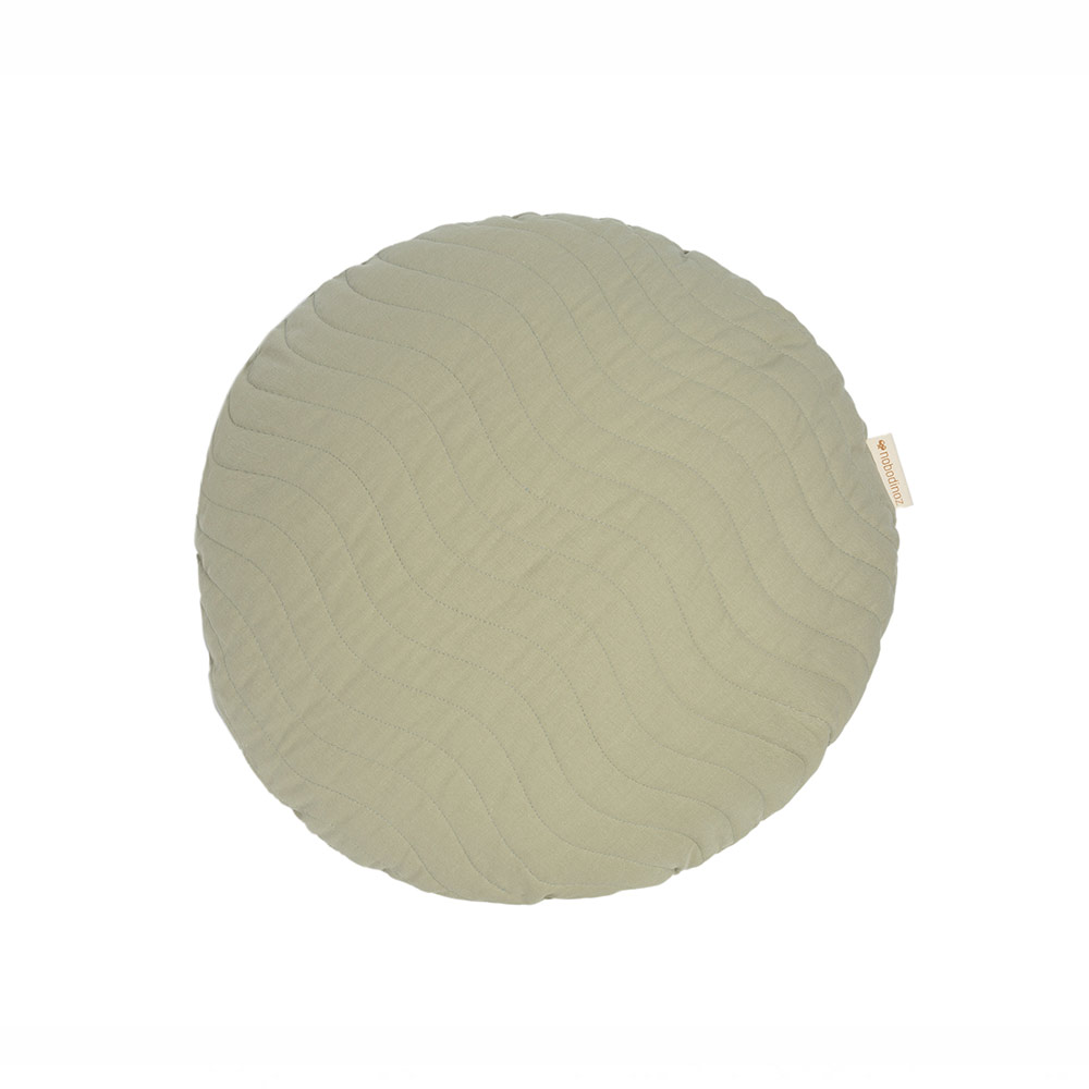 Coussin Sitges Pure Line - Vert Laurier - Nobodinoz