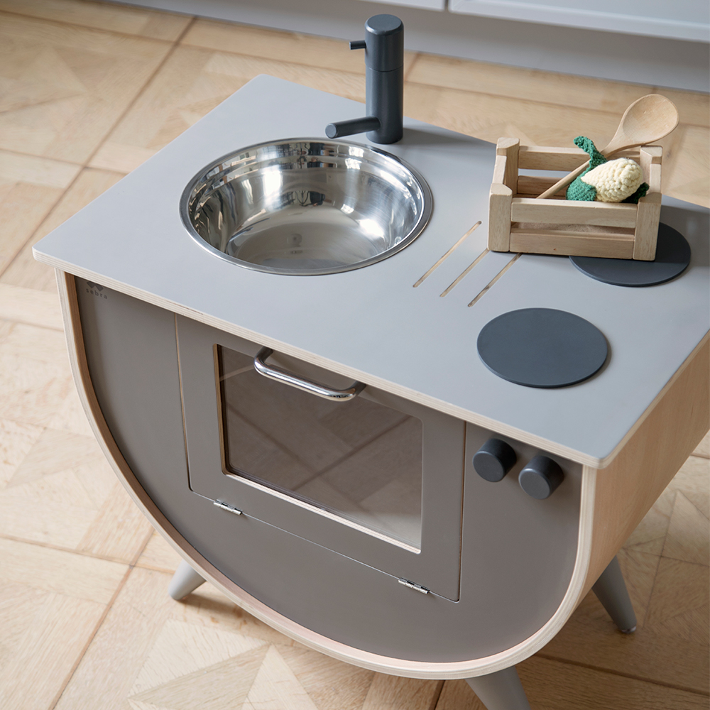 Cuisinière - Gris taupe - Sebra