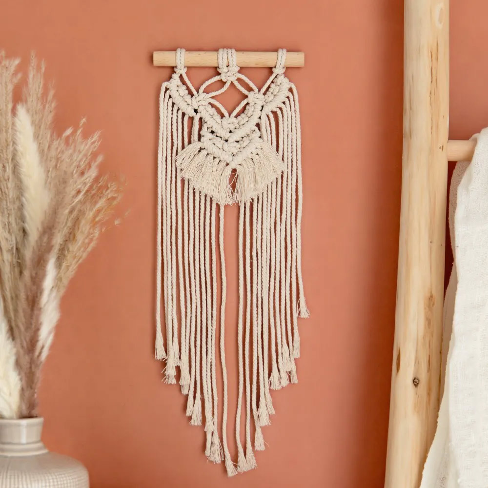 DIY Tenture murale en macramé Touma Kesi'Art