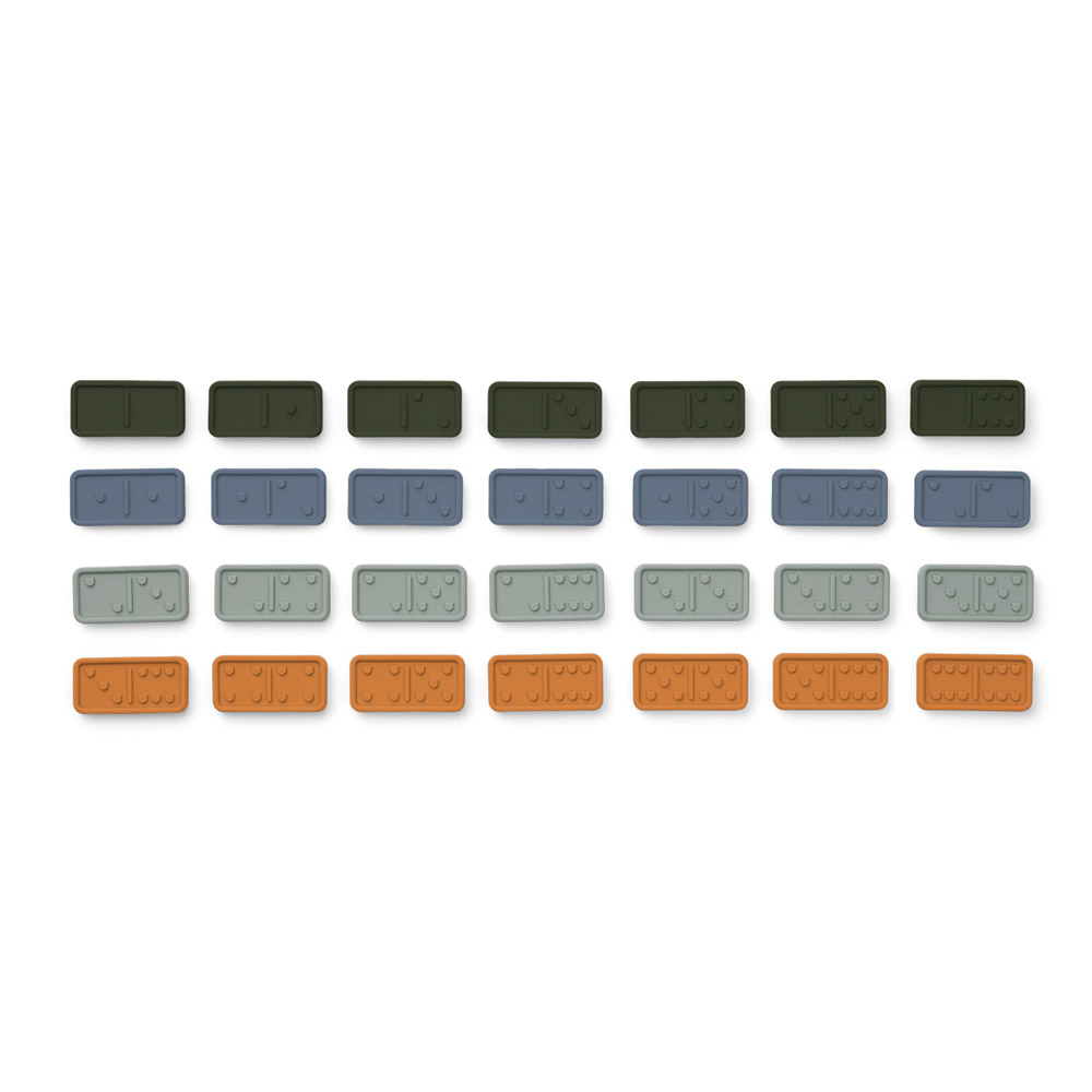 Jeu de Domino Dodo - Bleu mix - Liewood