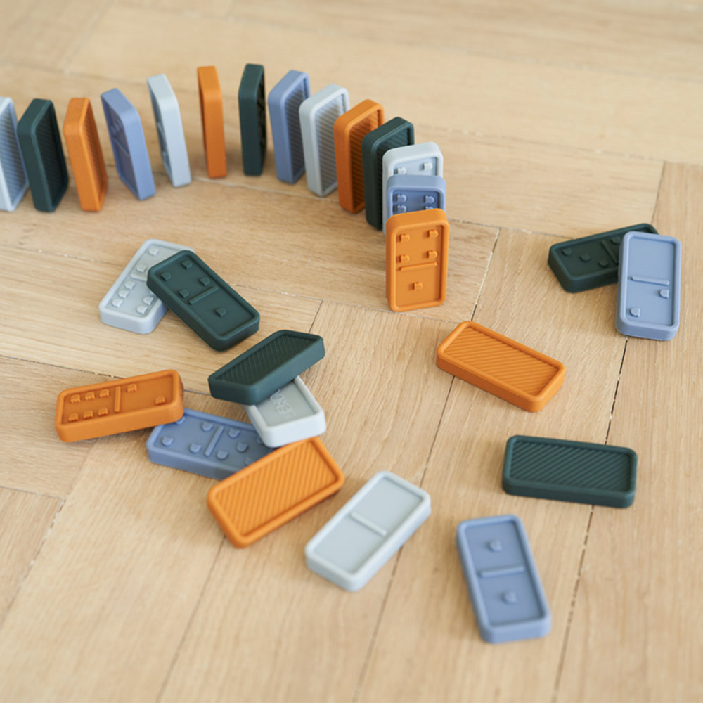 Jeu de Domino Dodo - Bleu mix - Liewood