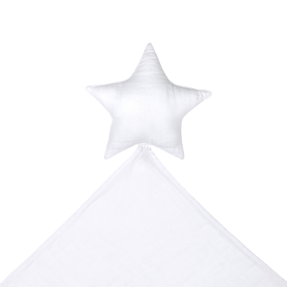 Doudou étoile Lovely Star - Blanc - Numéro 74