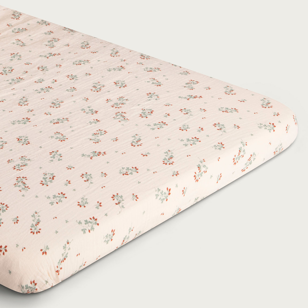 Drap housse mousseline Clover Garbo et Friends