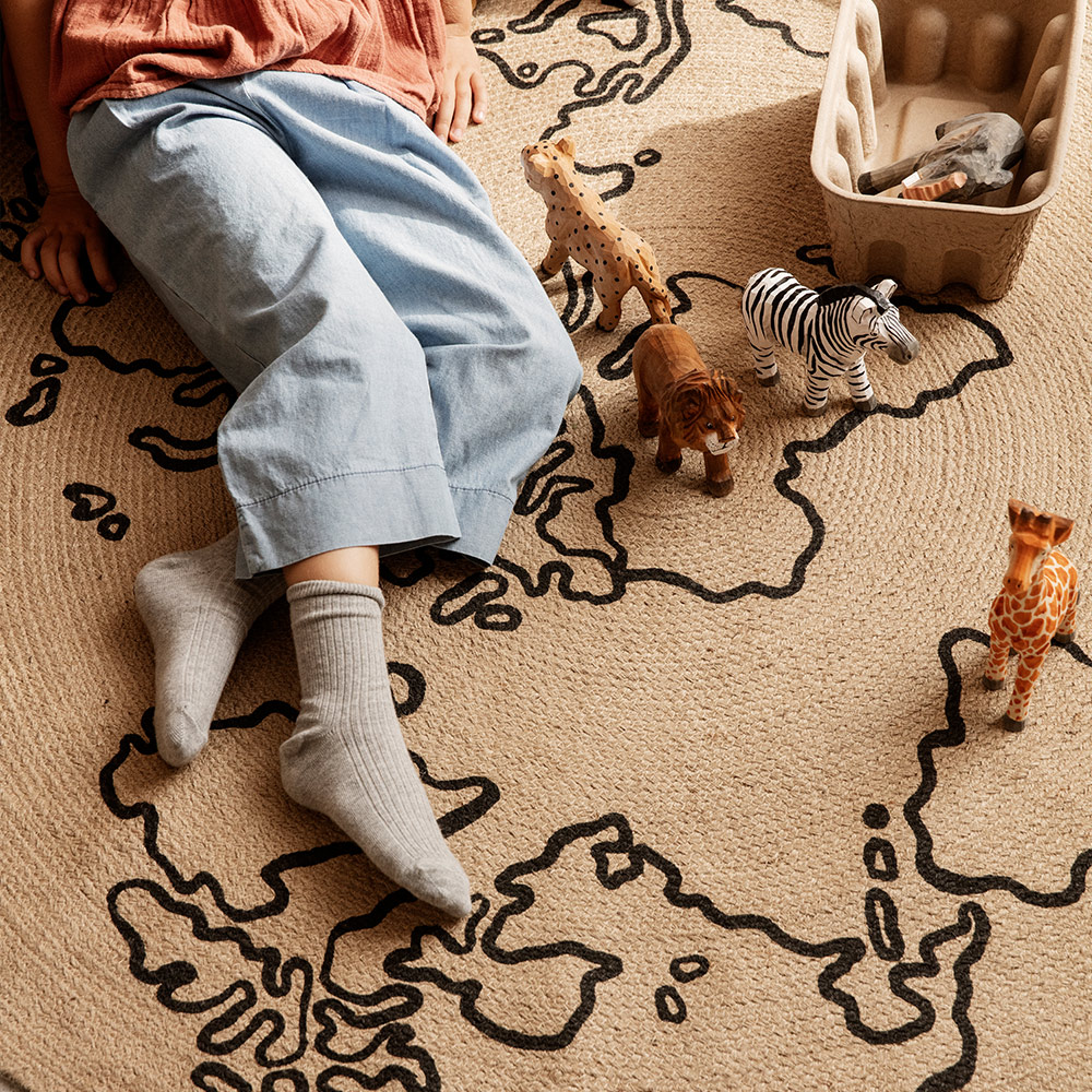 Eléphant en bois Ferm Living