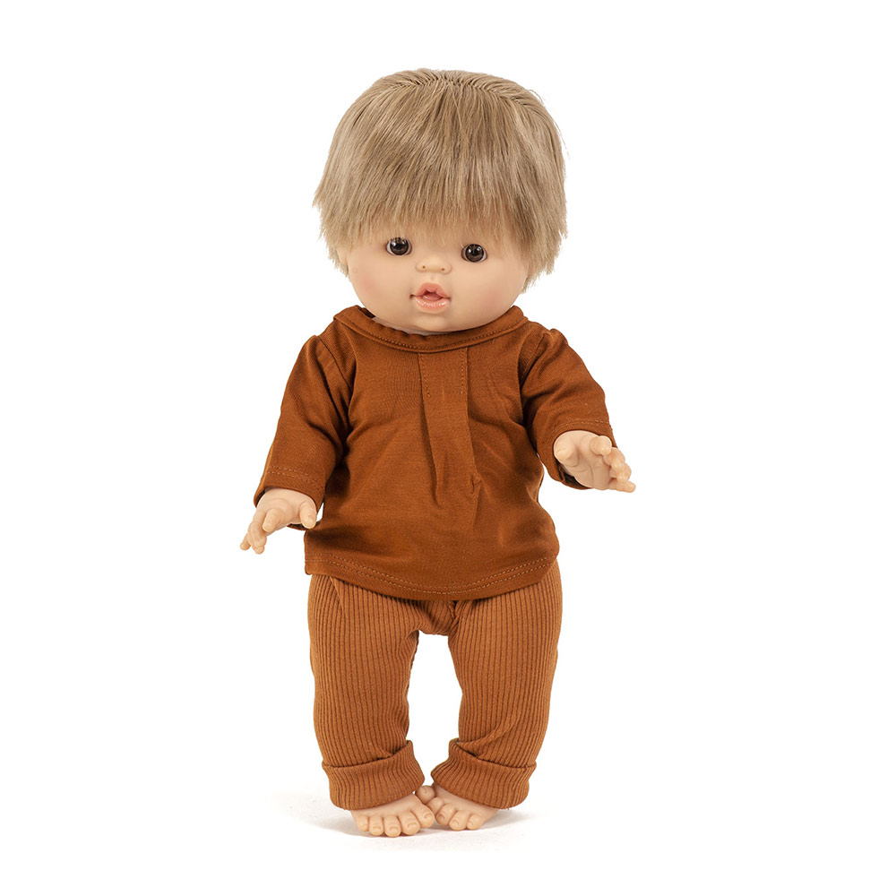 Ensemble Les Basiles pour Poupée Gordis - Cognac - Minikane