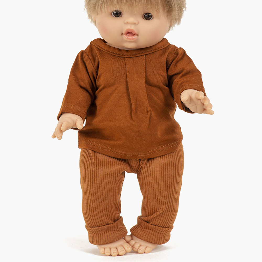 Ensemble Les Basiles pour Poupée Gordis - Cognac - Minikane