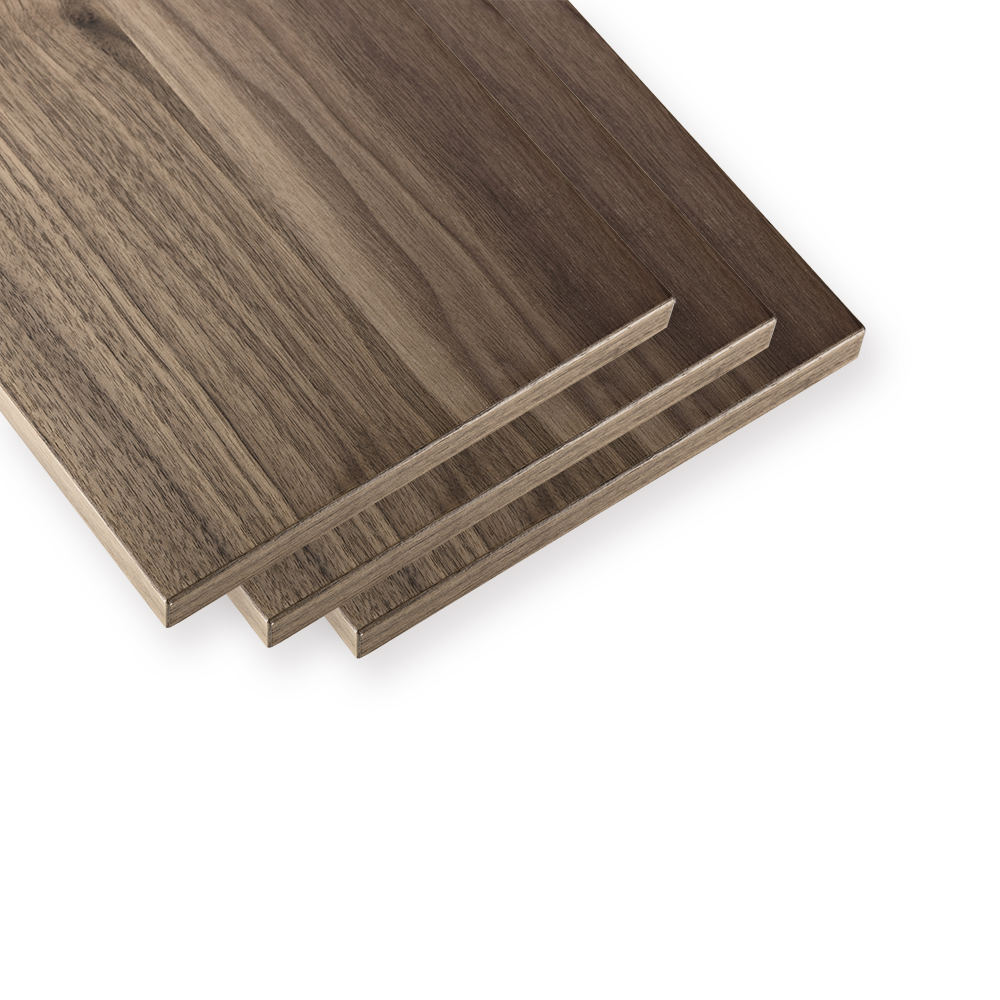 Pack 3 étagères 58 cm - Noyer - String Furniture