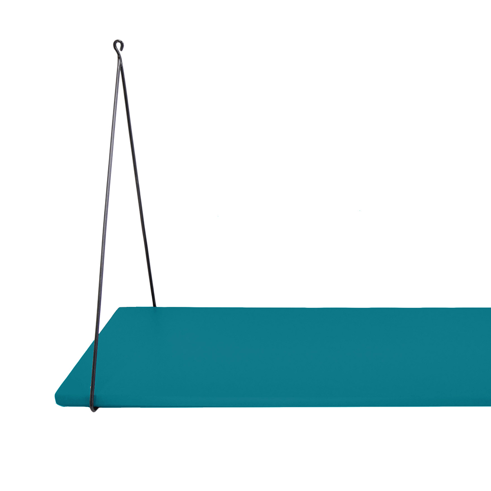 Etagère simple Babou - Bleu pétrole - Rose in April