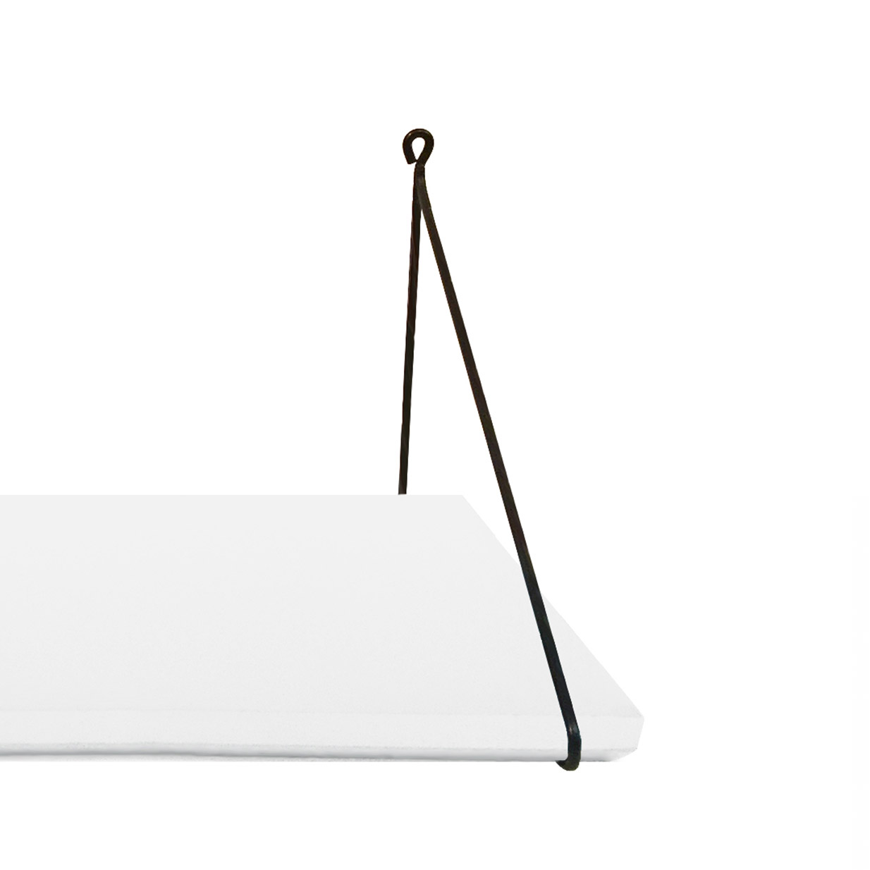 Etagère simple Babou - Blanc - Rose in April