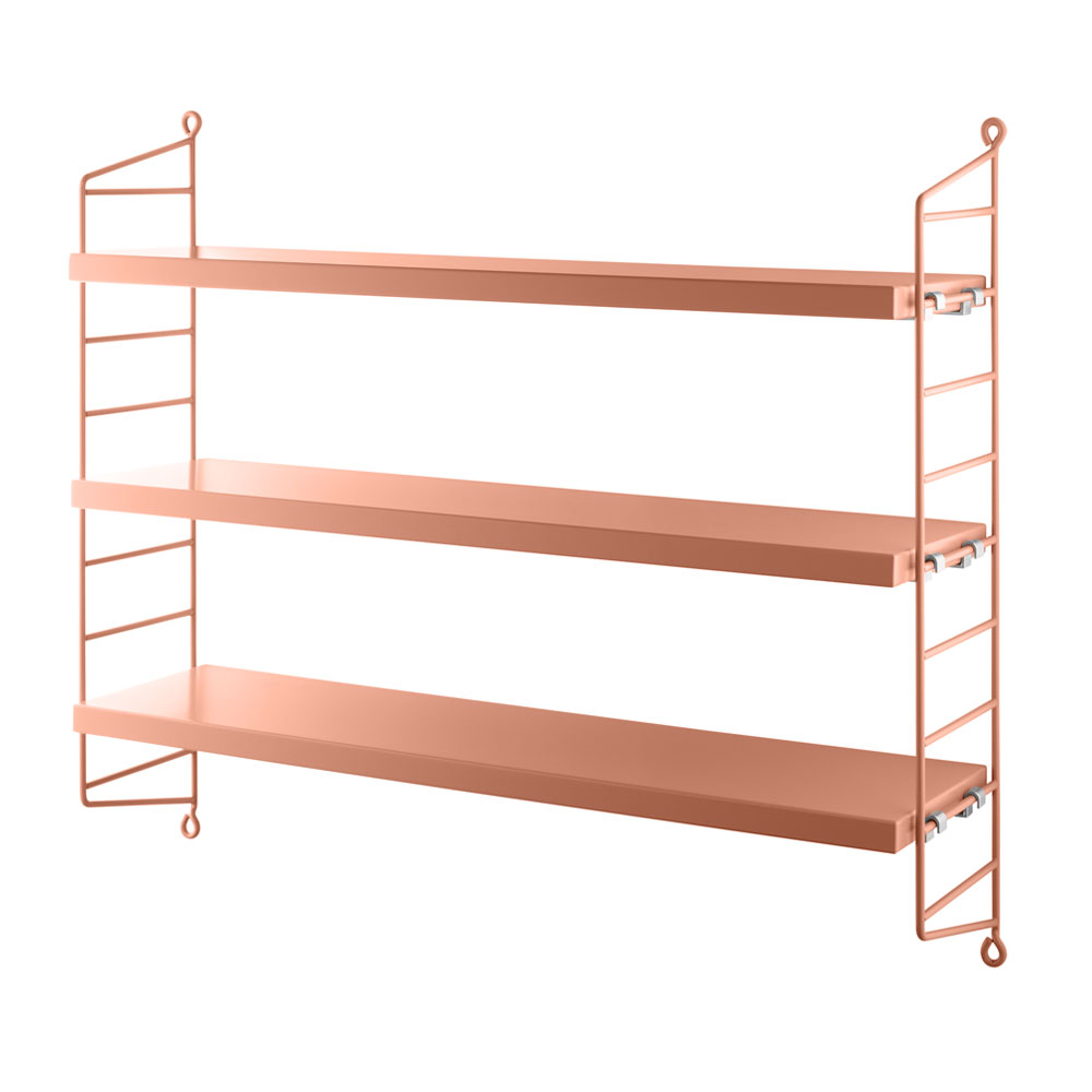 Etagère String Pocket - Blush - String Furniture