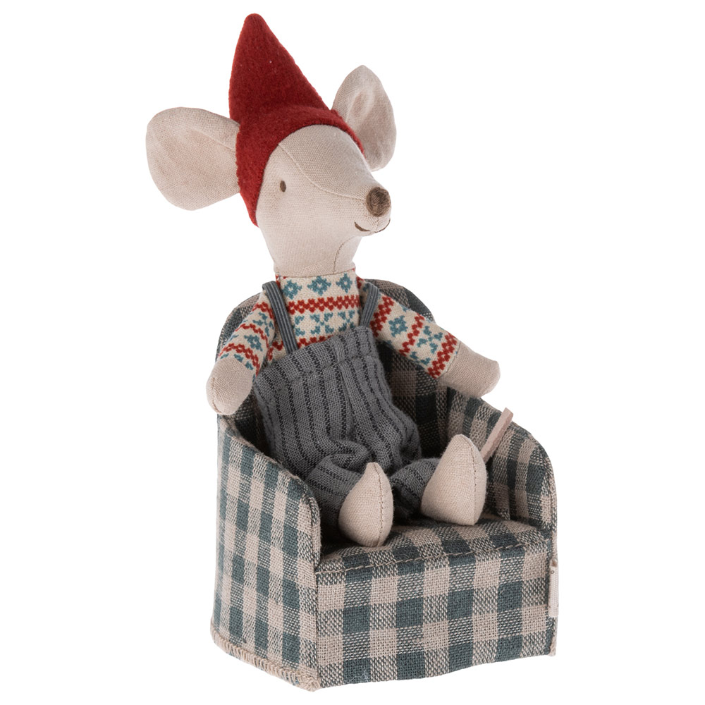 Fauteuil écossais Miniature - Vert Maileg