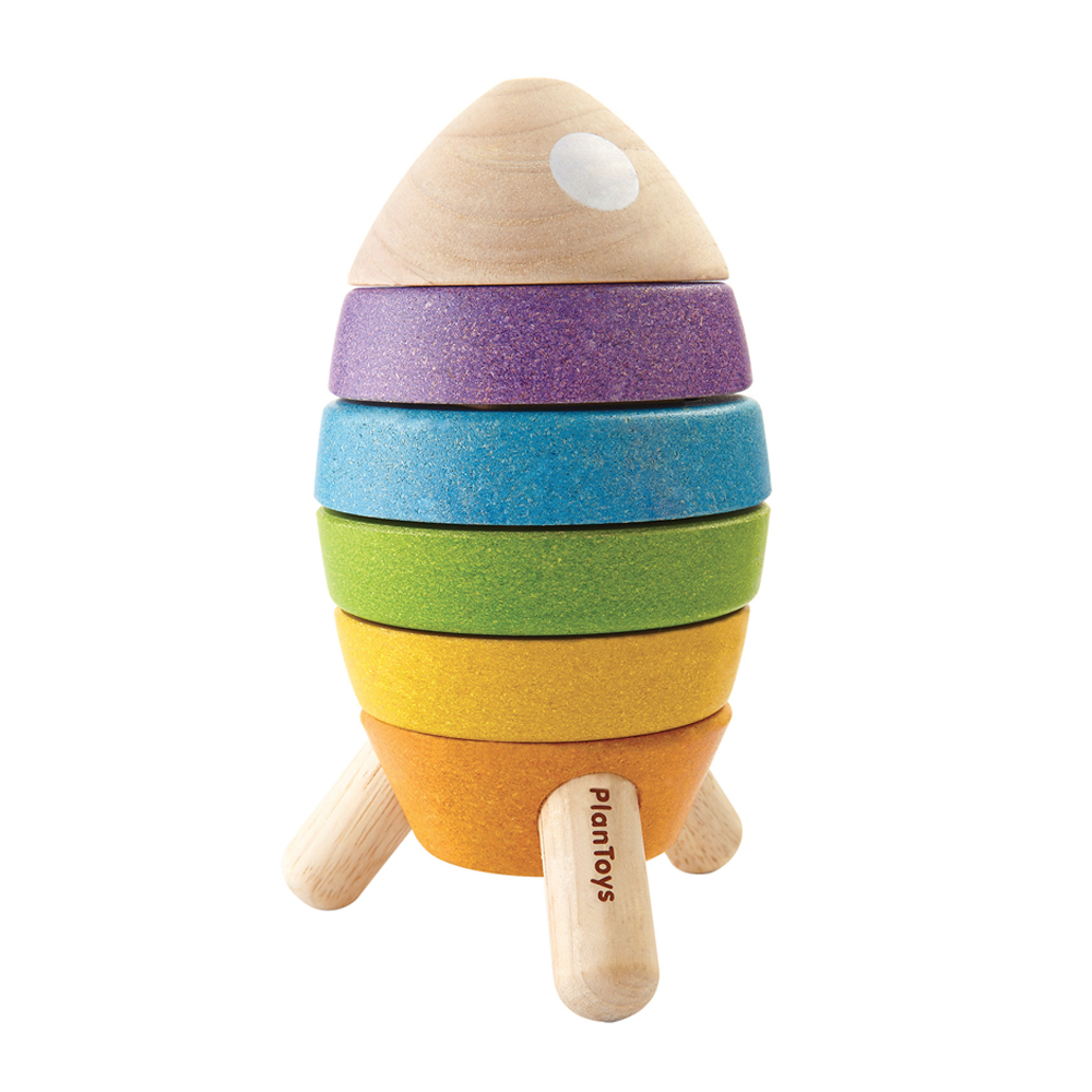 Fusée à empiler - Plan Toys